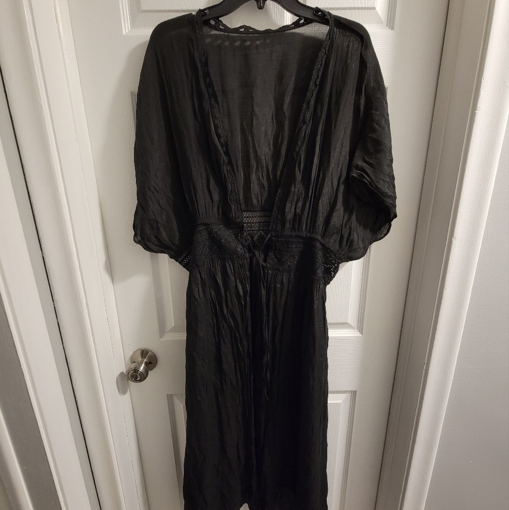 Black Lace Cardigan